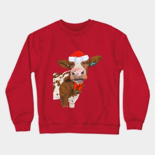 Holiday Moo'd Crewneck Sweatshirt